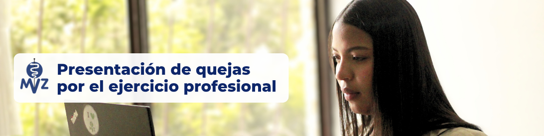Baner Presentación de quejas por ejercicio profesional