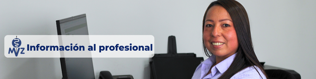 Baner Información al profesional
